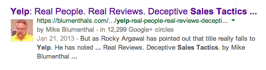 Yelp: Real People. Real Reviews. Deceptive Sales Tactics