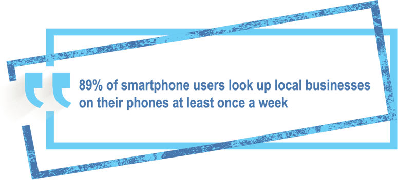 People are using their phones to look up local businesses | Rhino Digital Media