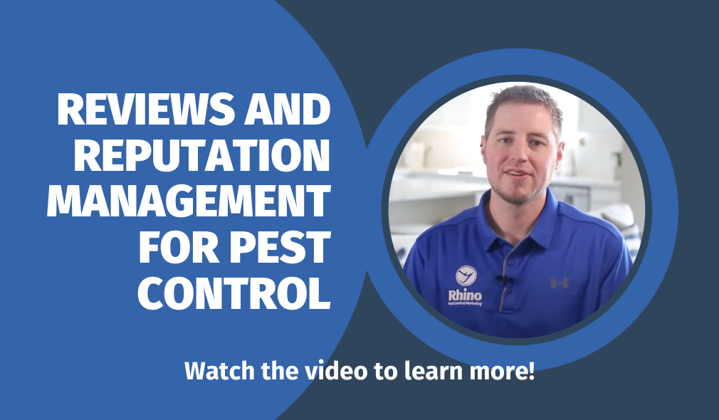 Reviews and Reputation Management for Pest Control